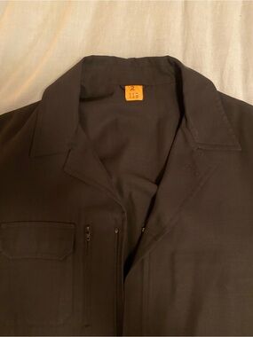 CNC Costume National Black Lightweight Shirt Jacket